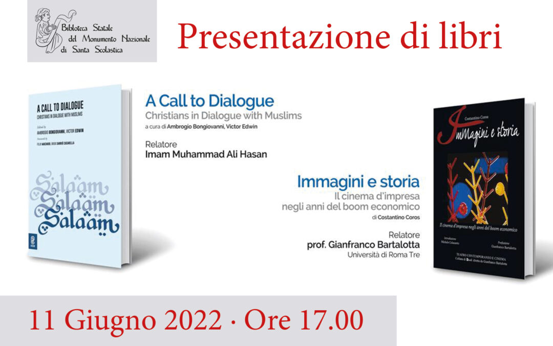 Presentazioni di libri · Giugno 2022